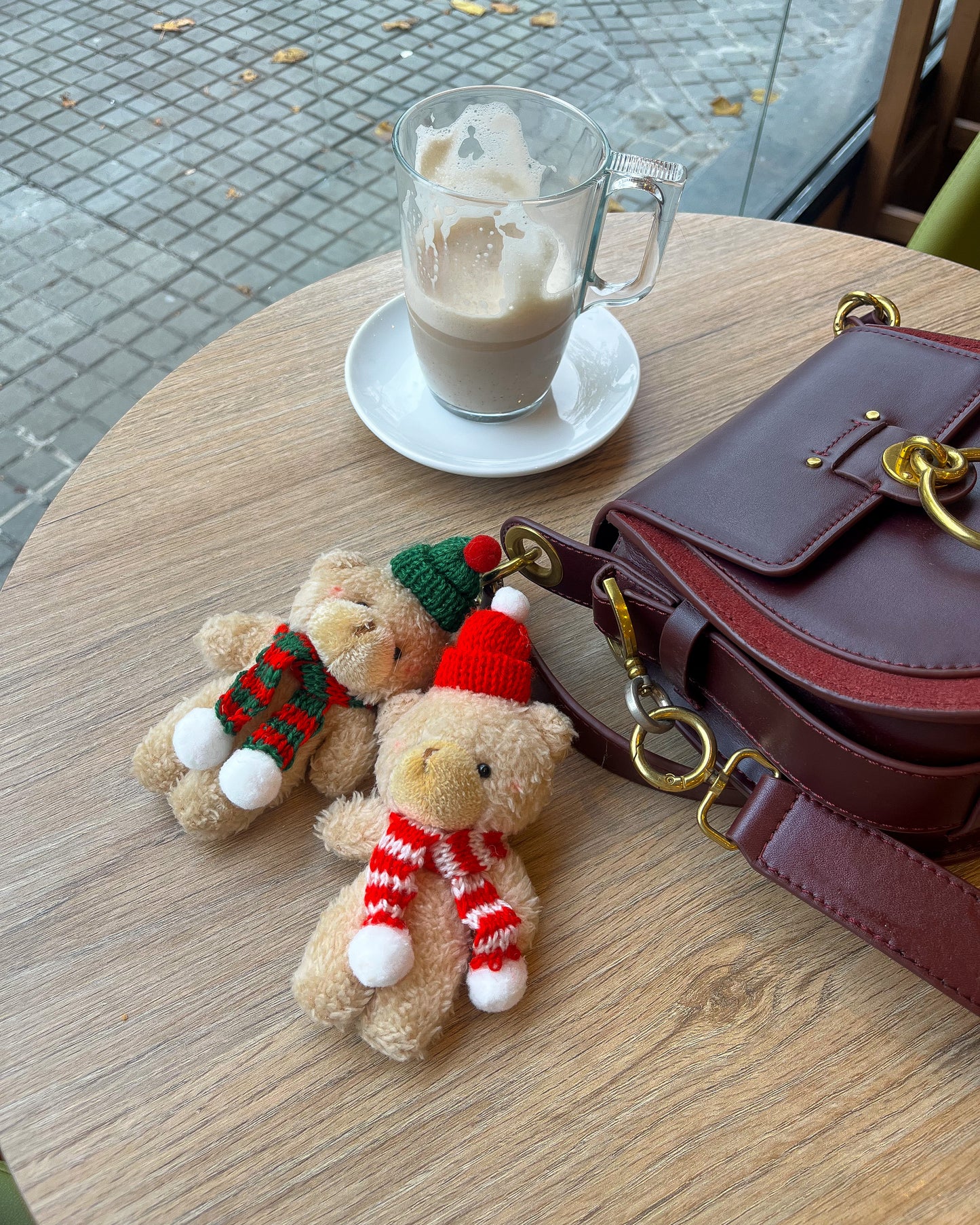 Christmas Teddy Bear in Brown