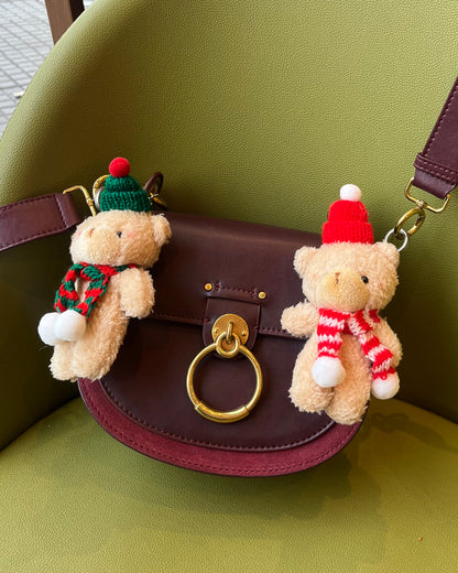 Christmas Teddy Bear in Brown