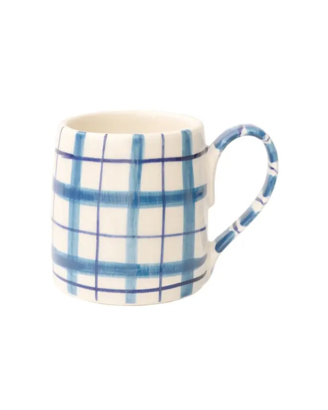 Taza Cuadros Azules